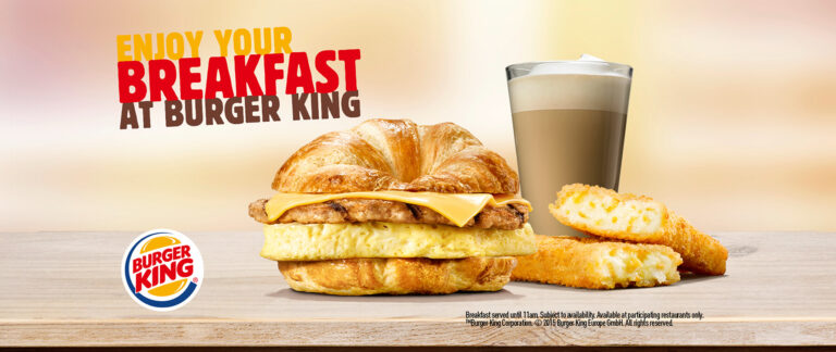 Burger King breakfast