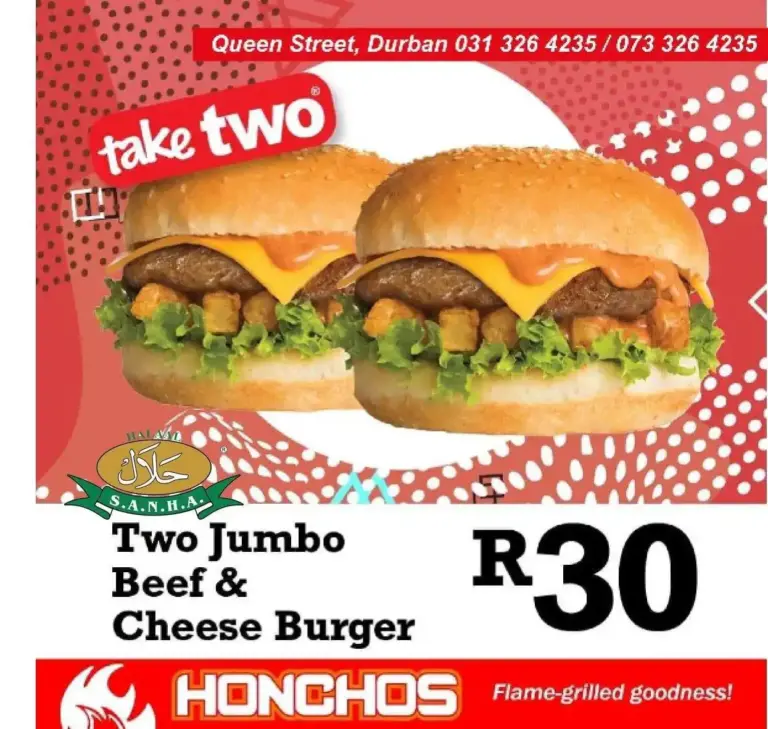 honchos-menu price