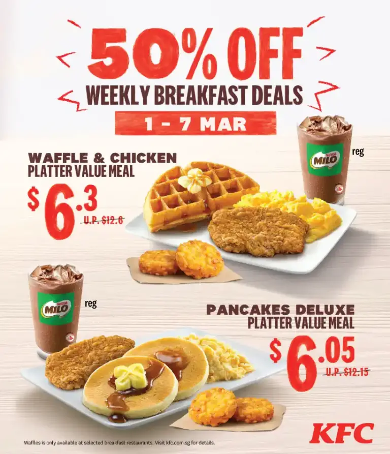 KFC Breakfast Menu With Updated Prices in South Africa 2024